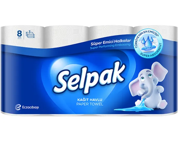 Selpak Towel 8 pc