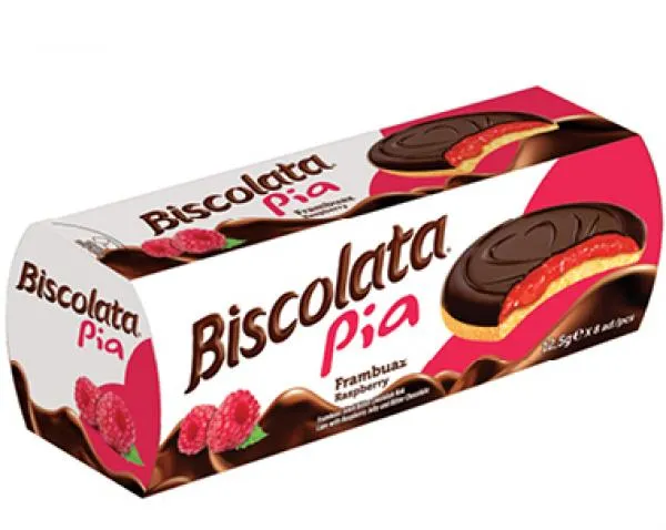 Şölen Biscolata Pia Raspberry Jelly Dark Chocolate Cake 100 gr