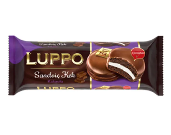 Şölen Luppo Milk Chocolate Coated Marshmallow Cake 184 gr