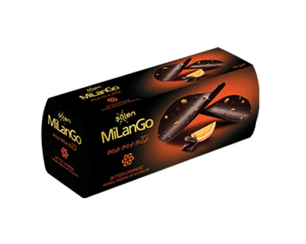 Şölen Milango Dark Chocolate with Orange Chips 76 gr