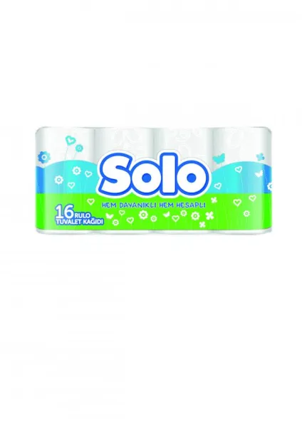 Solo Toilet Paper 16 pc