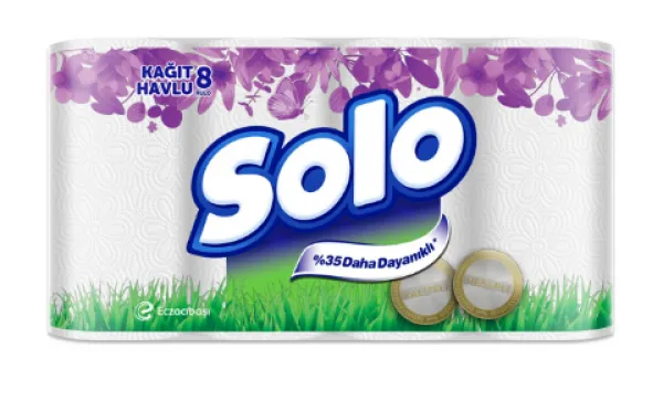 Solo Towel 35% Thicker 8 pcs
