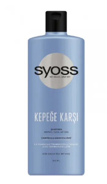 syoss Anti-Dandruff Centella Asiatica Extract Shampoo for Dandruff Hair 500 ml