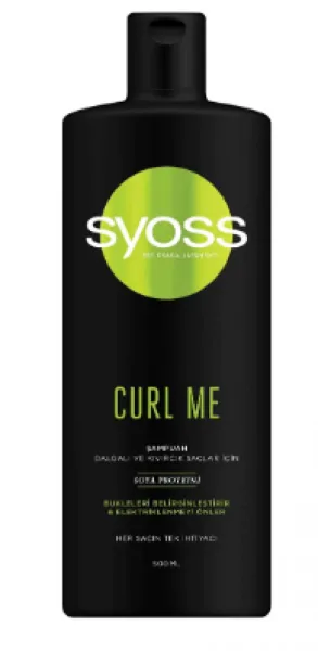 syoss Curl Me Shampoo for Wavy and Curly Hair 500 ml