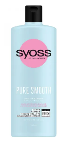 syoss Pure Smoth Micellar Shampoo 550 ml