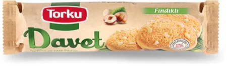 Torku Davet Biscuit With Hazelnut 82 gr
