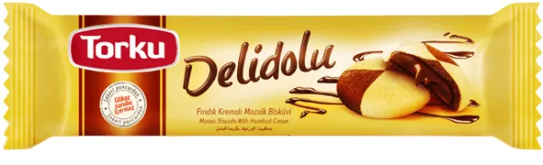 Torku Delidolu Cocoa Cream Mosaic Biscuit 100 gr