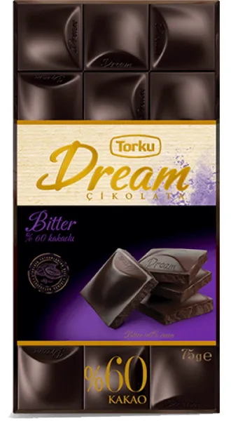 Torku Dream 60% Bitter Chocolate 75 gr