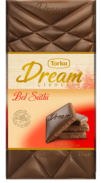 Torku Dream Rich Milk Chocolate 75 gr