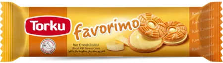 Torku Favorimo Banana Cream Biscuit 61 gr