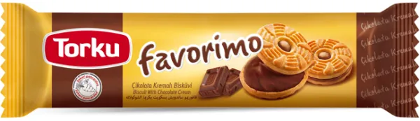 Torku Favorimo Chocolate Cream Biscuit 61 gr