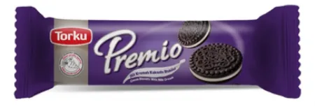 Torku Premio Cocoa Biscuit With Milk Cream 86 gr