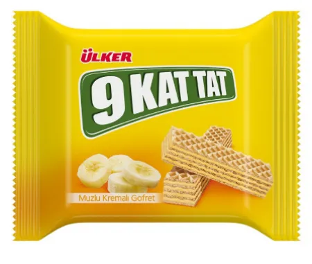 Ülker 9 Kat Tat Banana Wafer 39 gr