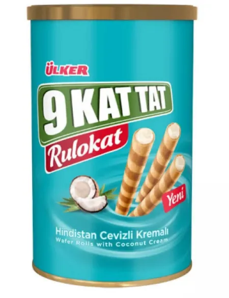 Ülker 9 Kat Tat Ülker Rulokat Coconut 170 gr