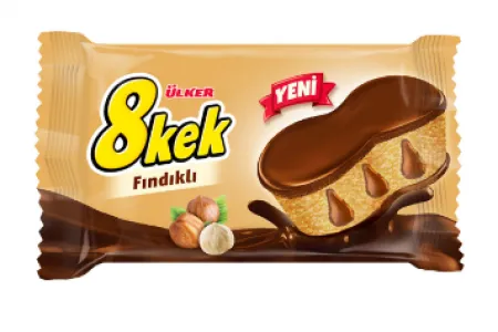 Ülker Dankek 8 Cake with Hazelnut 52 gr