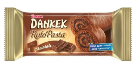 Ülker Dankek Roll Cake Chocolate 235 gr
