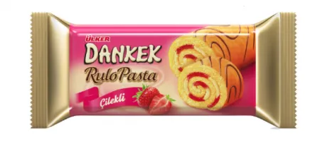 Ülker Dankek Roll Cake Strawberry 235 gr