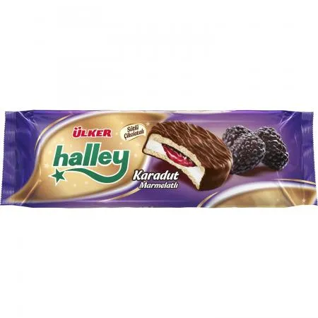 Ülker Halley Black Mulberry Marmalade Biscuit 236 gr