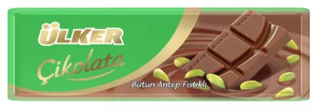 Ülker Pistachio Baton Chocolate 30 gr