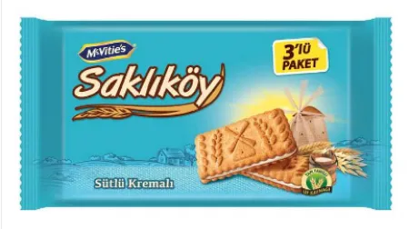 Ülker Saklıköy Multi-Pack with Milk Cream 264 gr