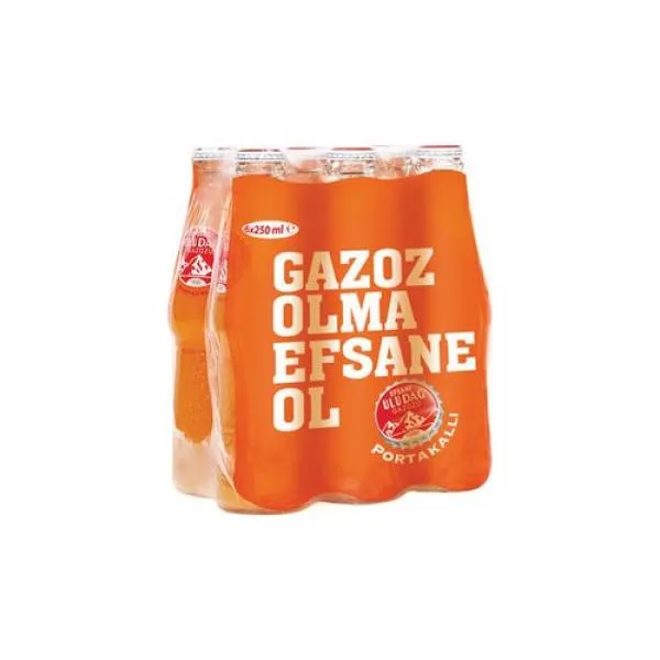 Uludağ Soda Legend Orange 6X250 ml