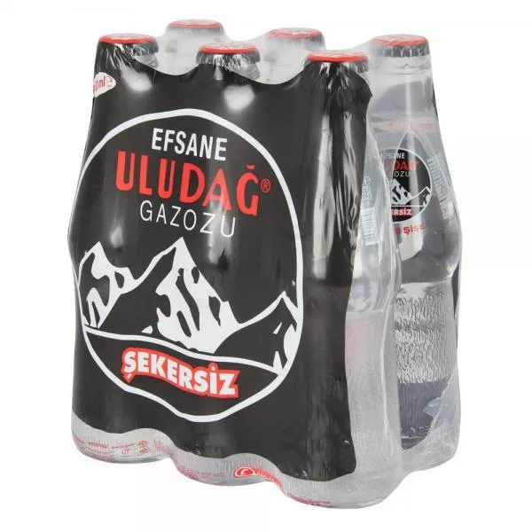 Uludağ Soda Legend Sugar Free 6X250 ml