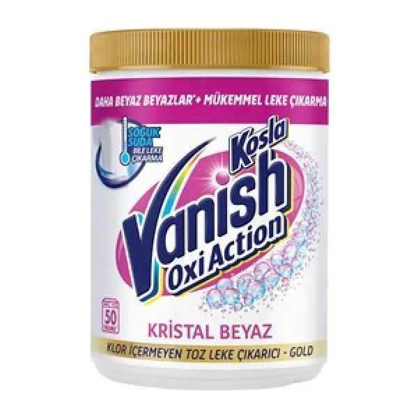Vanish Kosla Powder Detergent Gold Crystal White 1000 gr