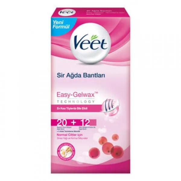 Veet Hair Removal Band2 6 pcs 100 ml