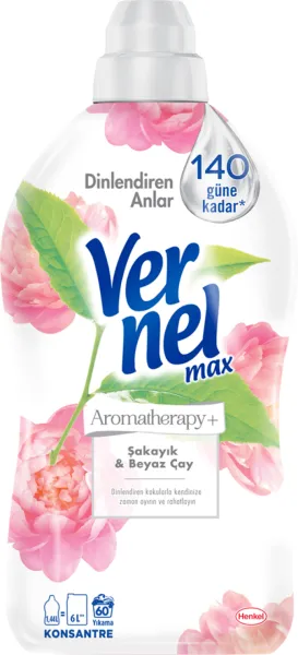 Vernel Max Aromatherapy Peony&White Tea 1440 ml