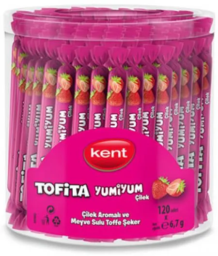 Yumiyum Candy Stick in Jar Strawberry 6.7 gr
